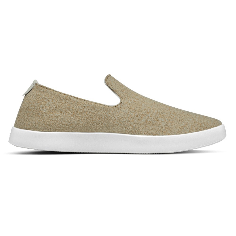 Allbirds Men\'s Wool Loungers - Slip-Ons Khaki - PHX025894